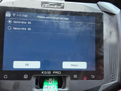 Lonsdor K518 Pro Programming 2016 Toyota RAV4 8A AKL 